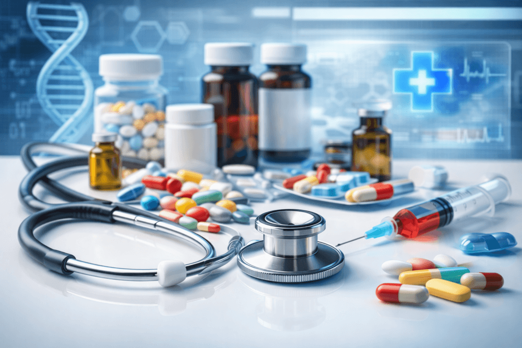 आम बीमारियों का एलोपैथी इलाज – सर्दी, खांसी, बुखार, दर्द और संक्रमण के लिए आधुनिक दवाएं व मेडिकल उपचार