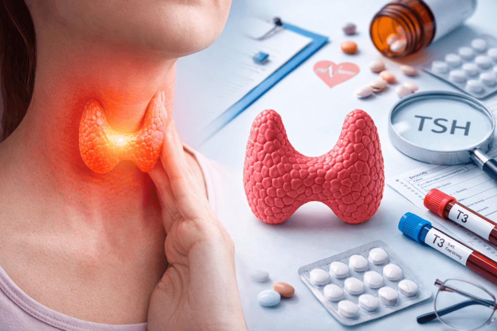 थायराइड के शुरूआती लक्षण कैसे पहचानें, गर्दन में सूजन, thyroid symptoms in Hindi, TSH टेस्ट संकेत