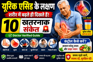यूरिक एसिड के लक्षण, 10 खतरनाक संकेत, यूरिक एसिड बढ़ने के लक्षण, जोड़ों में दर्द, सूजन, यूरिक एसिड कंट्रोल कैसे करें