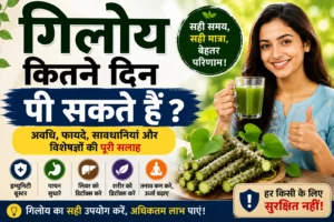 गिलोय कितने दिन तक पी सकते हैं, giloy sevan duration, giloy benefits, giloy side effects, giloy kitne din tak pi sakte hain, गिलोय सेवन की सही अवधि और सावधानियां