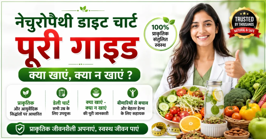 नेचुरोपैथी डाइट प्लान – क्या खाएं और क्या न खाएं, प्राकृतिक आहार, डाइट चार्ट, फल, सब्जियां, अंकुरित अनाज और स्वस्थ जीवनशैली गाइड